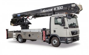 Grue mobile sur camion K700